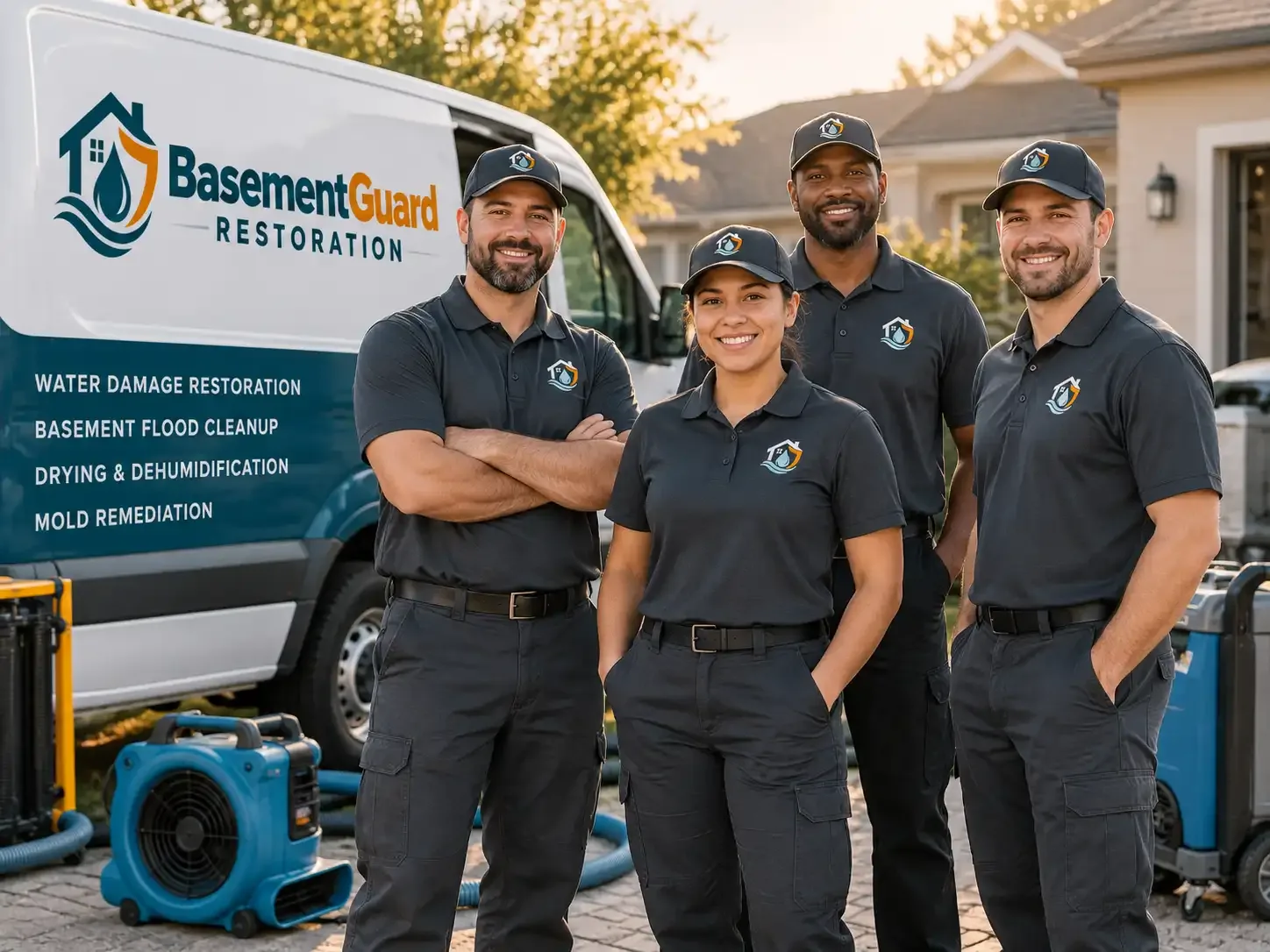 Basement Water Damage Restoration company in Maysville, OK